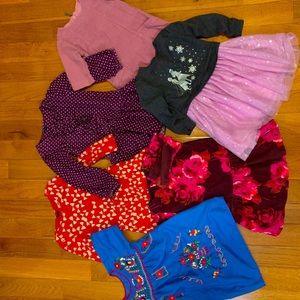 Bundle of (8) Dresses size 4T